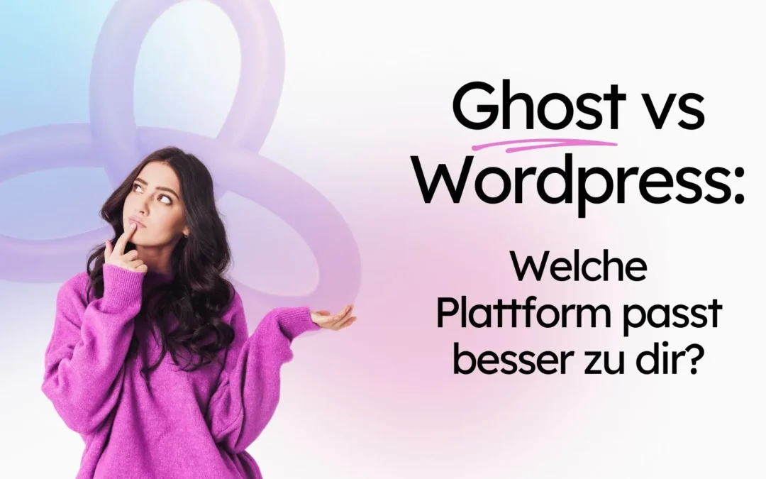 Ghost vs WordPress: Welche Plattform passt besser zu dir?